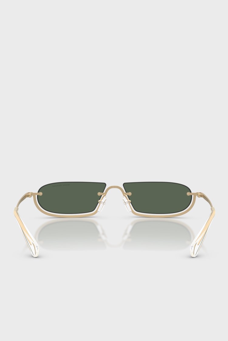Armani Exchange Asimetrik Güneş Erkek Gözlük 0AX2058S 612171 58 Altın - Armani Exchange (1)