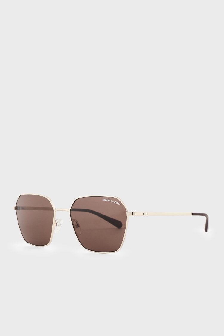 Armani Exchange Asimetrik Güneş Kadın Gözlük 0AX2062S 611013 54 Altın - Armani Exchange