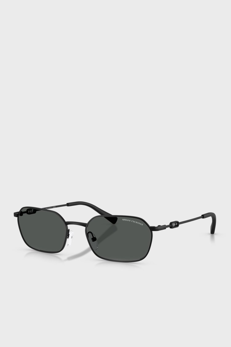 Armani Exchange Asimetrik Güneş Unisex Gözlük 0AX2056S 600087 54 Siyah - Armani Exchange