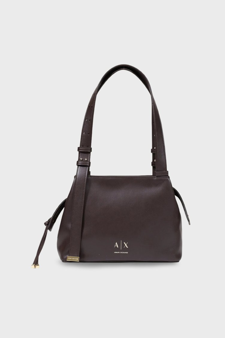 Armani Exchange Ayarlanabilir Askılı Kadın Çanta XW002604 AF19902 U6032 Kahve - Armani Exchange