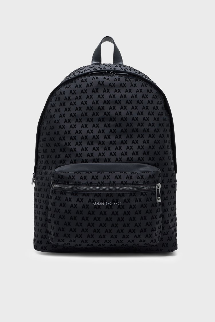 Armani Exchange Ayarlanabilir Omuz Askılı Erkek Sırt Çantası XM003358 AF27209 UC001 Siyah - Armani Exchange