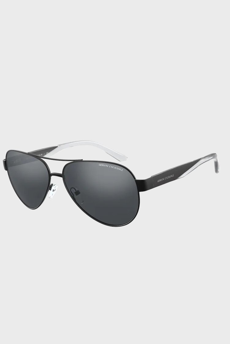 Armani Exchange Aynalı Erkek Gözlük 0AX2034S 60636G 59 SİYAH - Armani Exchange