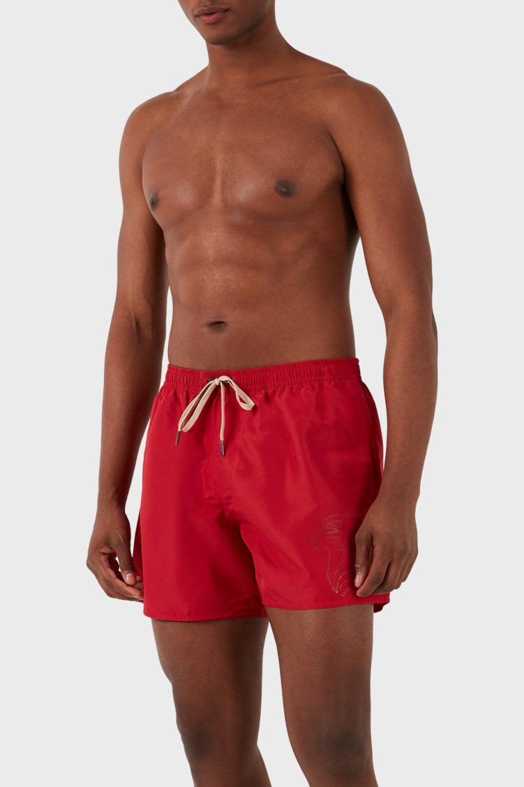 Armani Exchange Cepli Erkek Mayo Short 953001 4R627 16976 KIRMIZI - Armani Exchange