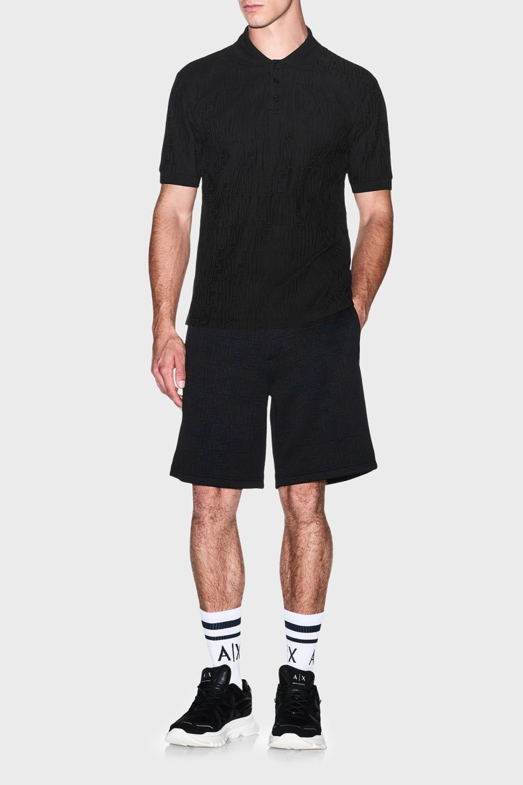 Armani Exchange Erkek Polo XM002909 AF10337 UC001 Siyah - Armani Exchange (1)