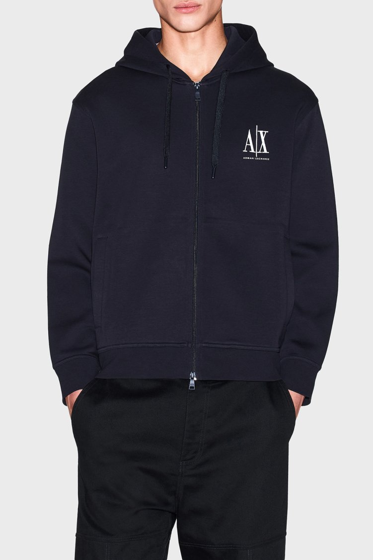 Armani Exchange Erkek Sweat XM000371 AF10818 UB101 Lacivert - Armani Exchange