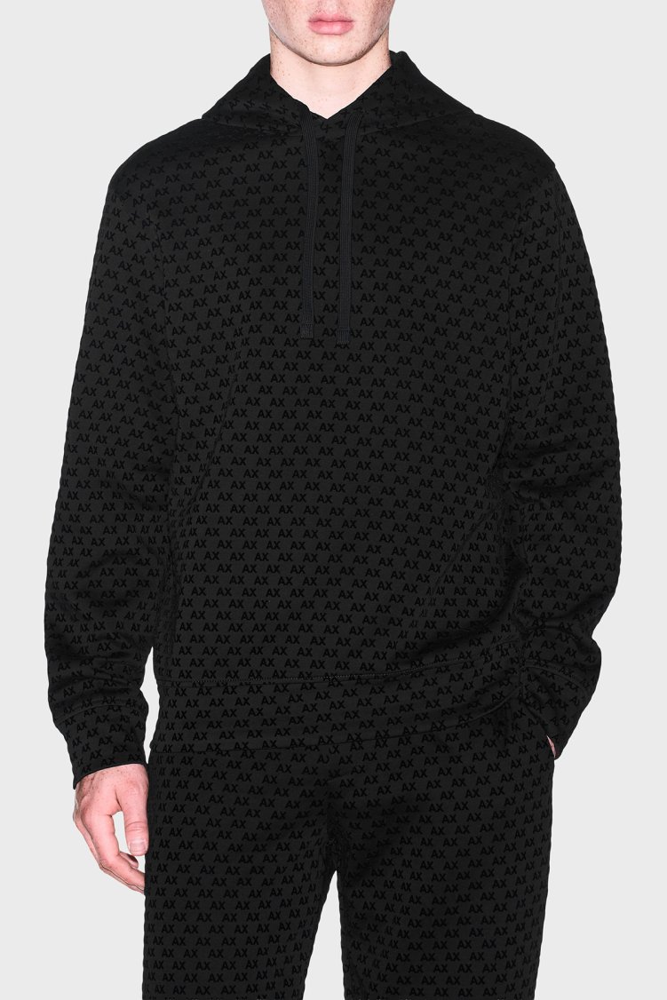 Armani Exchange Erkek Sweat XM002903 AF10818 UC001 Siyah - Armani Exchange