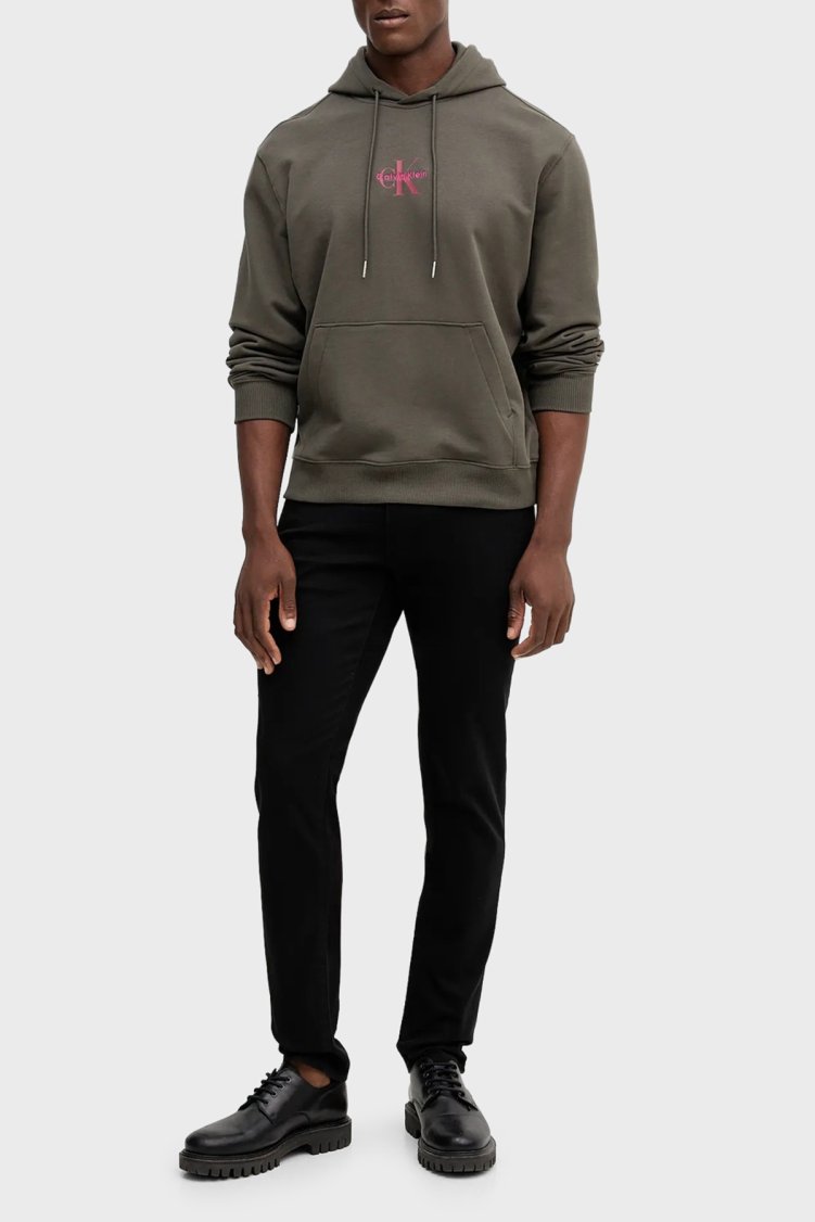 Armani Exchange Esnek Kumaş Pamuklu Slim Fit Dar Paça Jeans Erkek Kot Pantolon XM001512 AF14267 UC001 SİYAH - Armani Exchange (1)