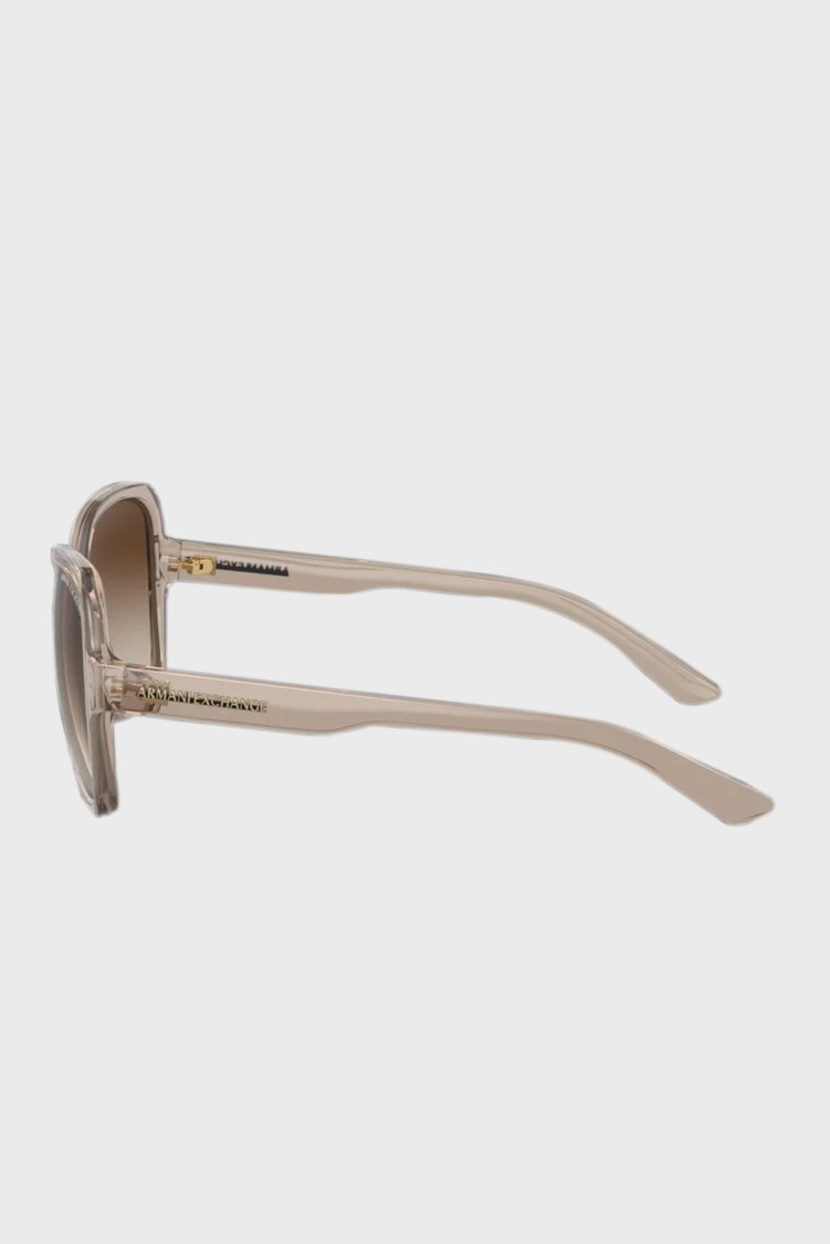 Armani Exchange Güneş Kadın Gözlük 0AX4029S 824013 57 Şeffaf Tundra-Gradient Brown - Armani Exchange (1)