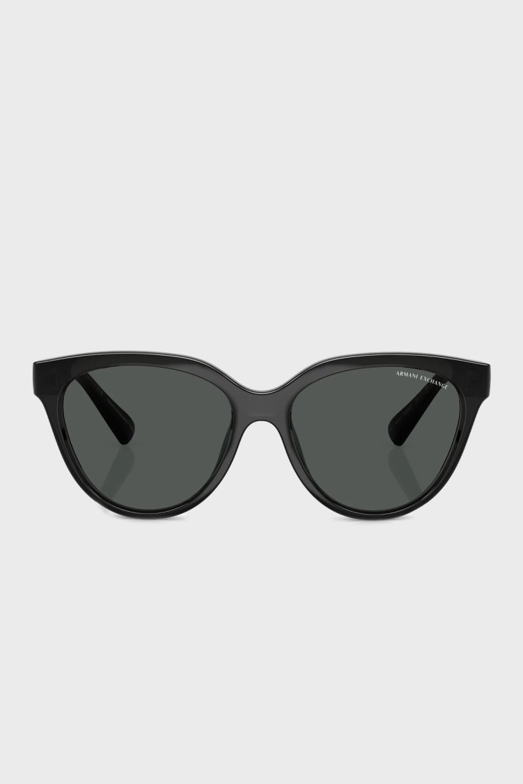 Armani Exchange Güneş Kadın Gözlük 0AX4148SU 835687 56 Parlak Şeffaf Gri - Armani Exchange