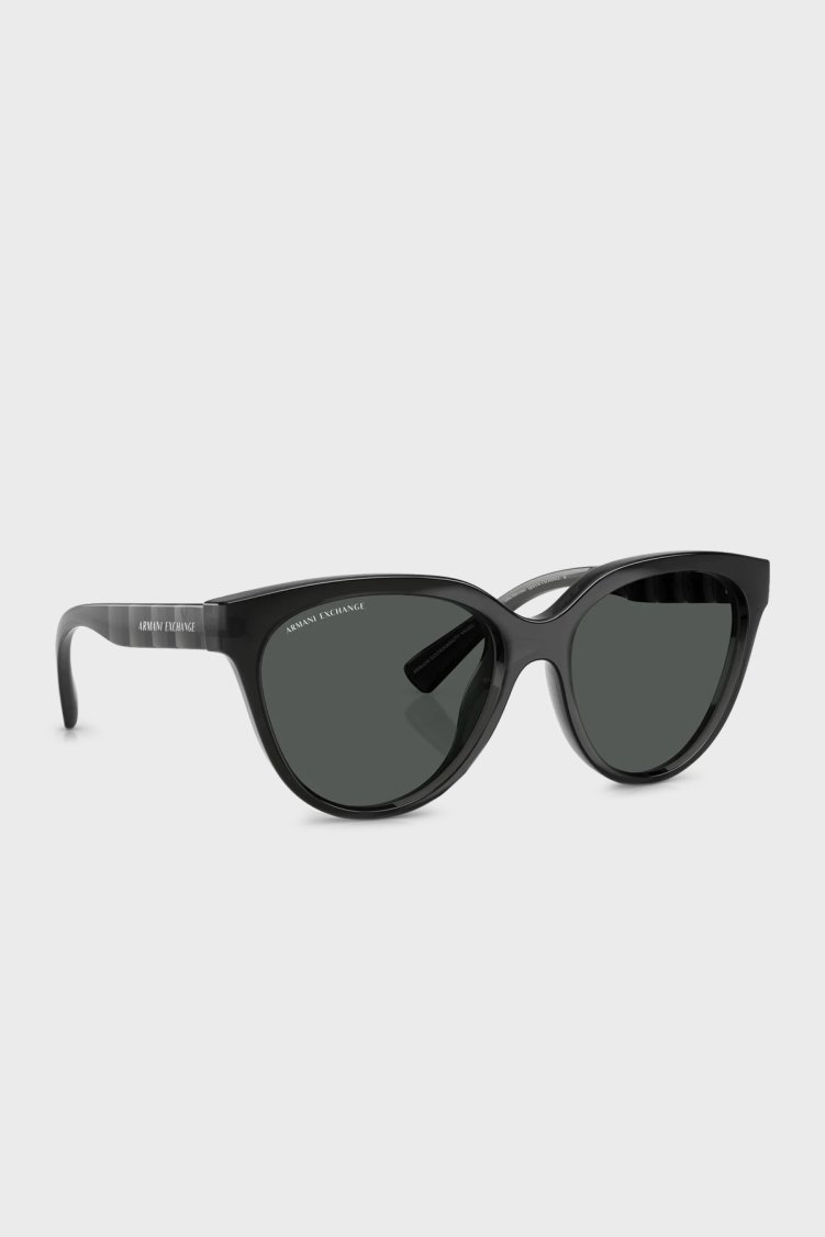 Armani Exchange Güneş Kadın Gözlük 0AX4148SU 835687 56 Parlak Şeffaf Gri - Armani Exchange (1)