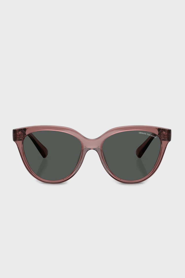 Armani Exchange Güneş Kadın Gözlük 0AX4148SU 835987 56 Parlak Şeffaf Bordo - Armani Exchange