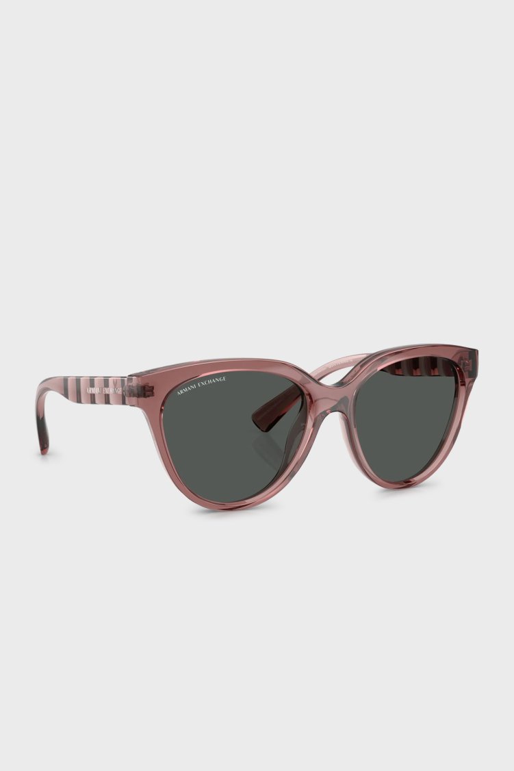 Armani Exchange Güneş Kadın Gözlük 0AX4148SU 835987 56 Parlak Şeffaf Bordo - Armani Exchange (1)