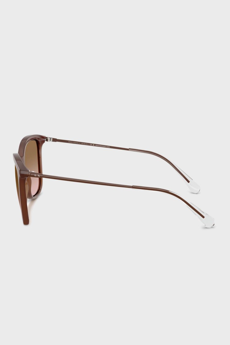 Armani Exchange Güneş Kadın Gözlük 0AX4151S 836511 55 Yanar Döner Koyu Kahve-Pembe D - Armani Exchange (1)