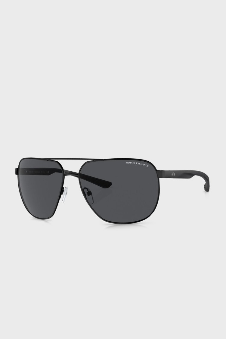Armani Exchange Güneş Erkek Gözlük 0AX2047S 600087 63 Mat Siyah-Koyu Gri - Armani Exchange