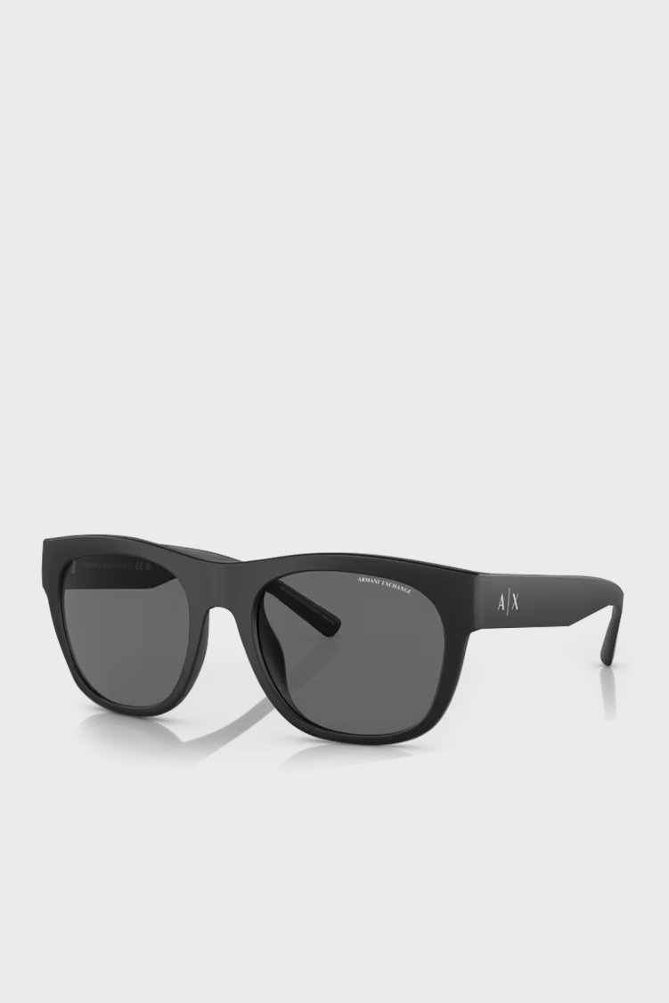 Armani Exchange Güneş Erkek Gözlük 0AX4128SU 812287 55 Mat Siyah-Koyu Gri - Armani Exchange
