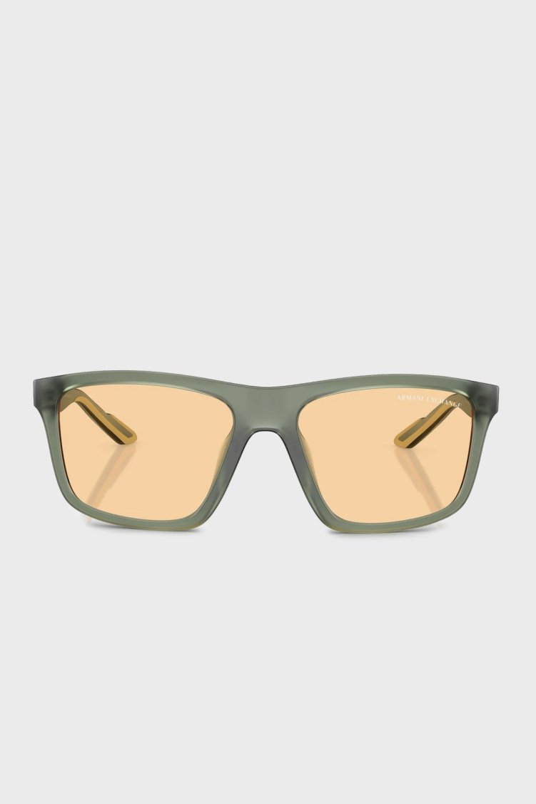Armani Exchange Güneş Erkek Gözlük 0AX4149SU 83627 56 Mat Yanar Döner Yeşil - Armani Exchange