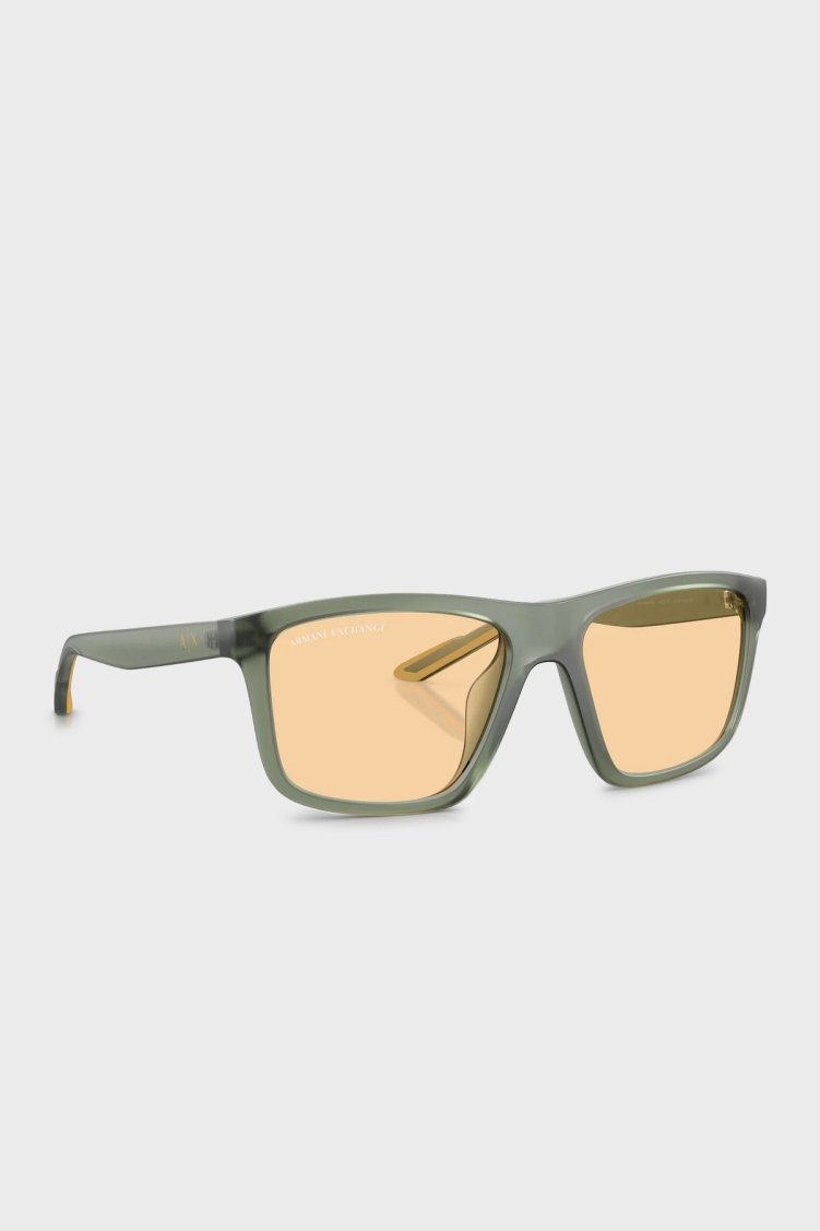 Armani Exchange Güneş Erkek Gözlük 0AX4149SU 83627 56 Mat Yanar Döner Yeşil - Armani Exchange (1)