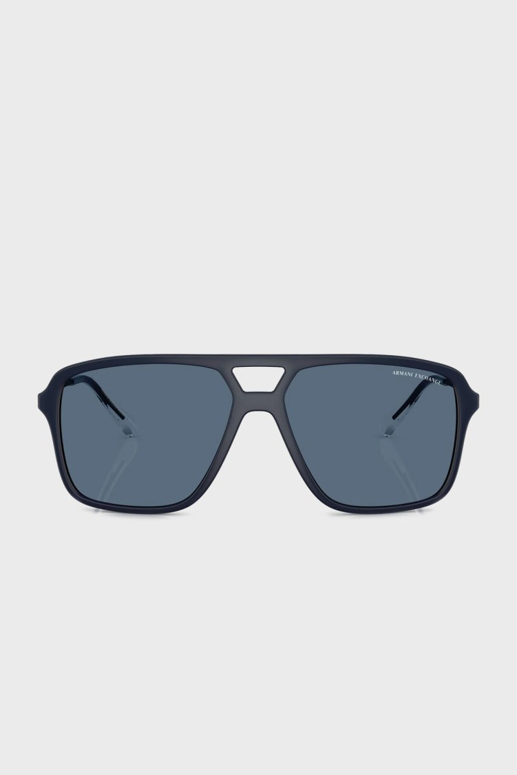 Armani Exchange Güneş Erkek Gözlük 0AX4150SU 818180 59 Mat Mavi-Koyu Mavi - Armani Exchange