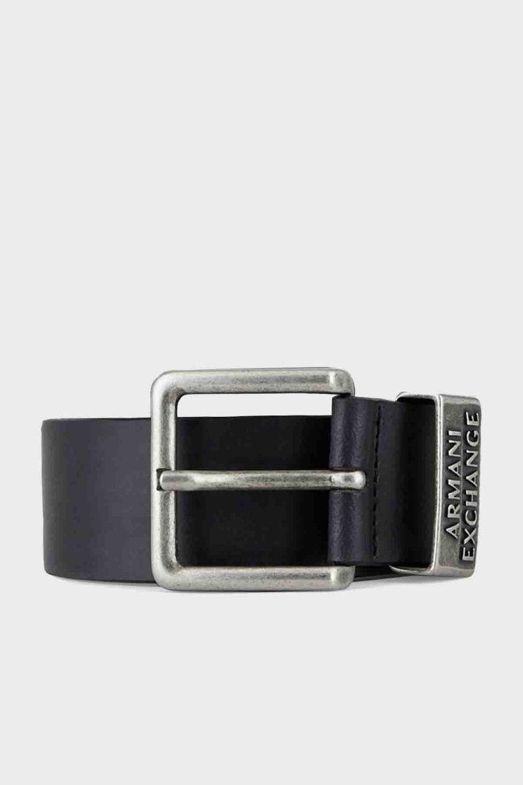 Armani Exchange % 100 Hakiki Deri Kadın Kemer 951186 CC528 00020 SİYAH - Armani Exchange
