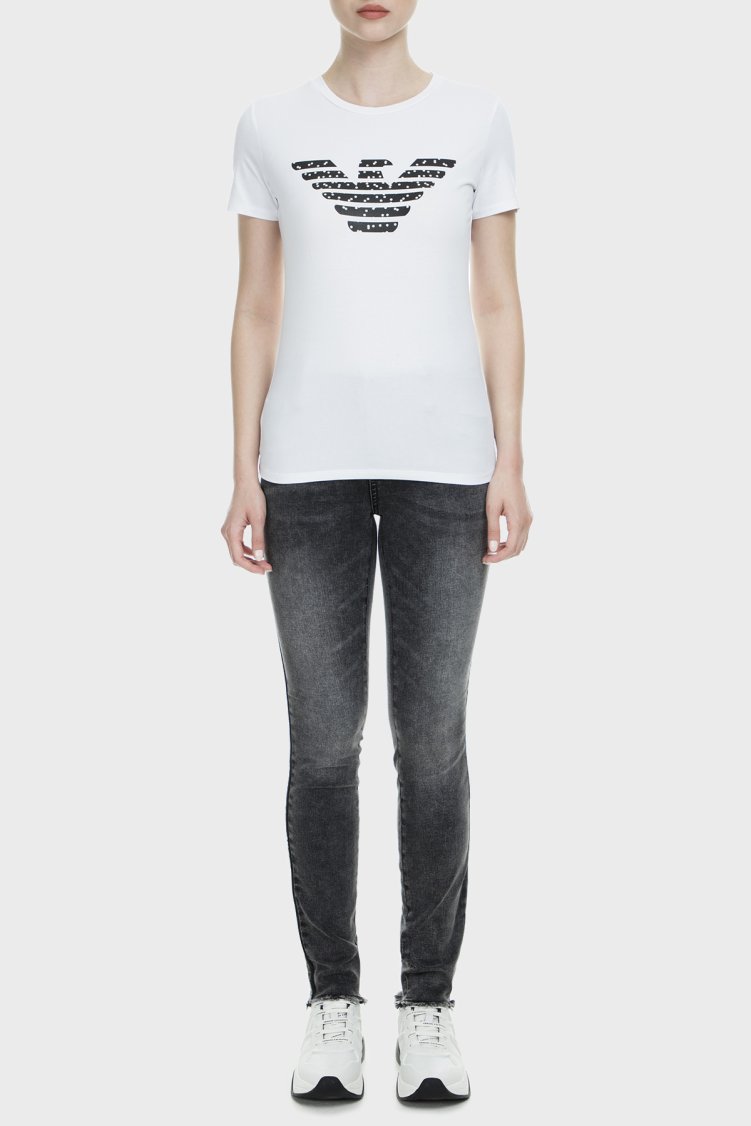 Armani Exchange J01 Jeans Kadın Kot Pantolon S 6GYJ01 Y2HMZ 0903 Gri - Armani Exchange