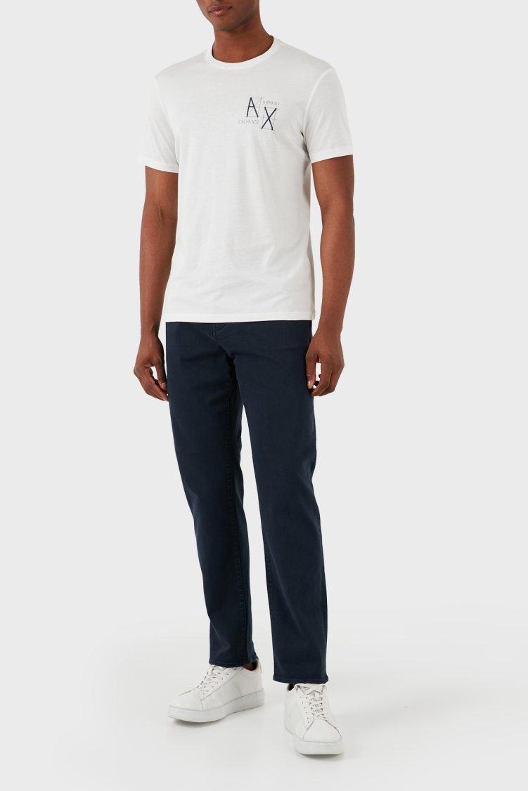 Armani Exchange J13 Slim Fit Yüksek Bel Jeans Erkek Kot Pantolon 3DZJ13 Z2AAZ 15CX LACİVERT - Armani Exchange