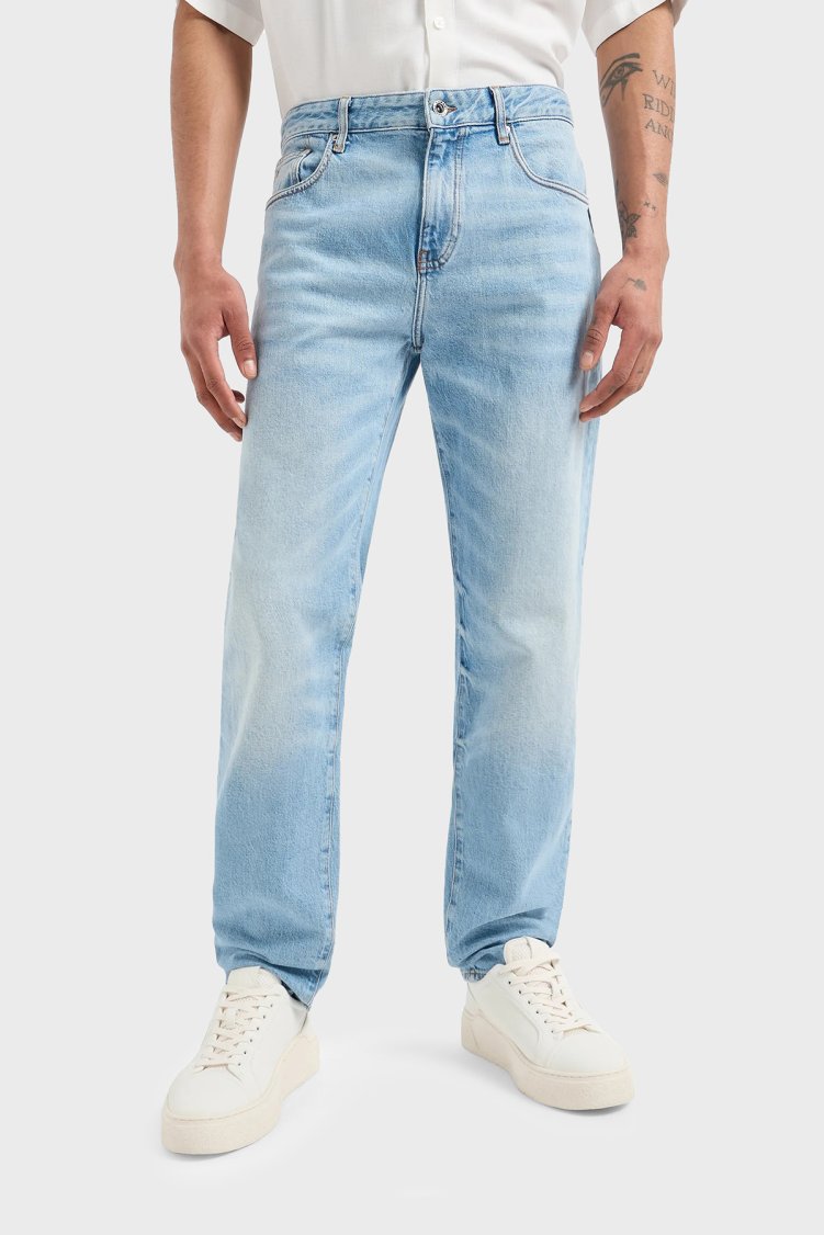 Armani Exchange J13 Streç Pamuklu Slim Fit Jeans Erkek Kot Pantolon 3DZJ13 Z1YFZ 1500 MAVİ - Armani Exchange (1)
