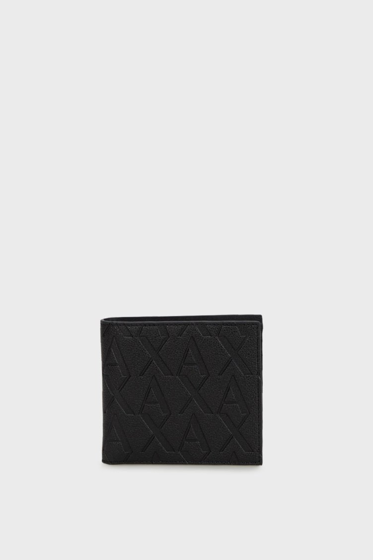Armani Exchange Kabartma Logolu Erkek Cüzdan XM000168 AF12133 UC001 SİYAH - Armani Exchange