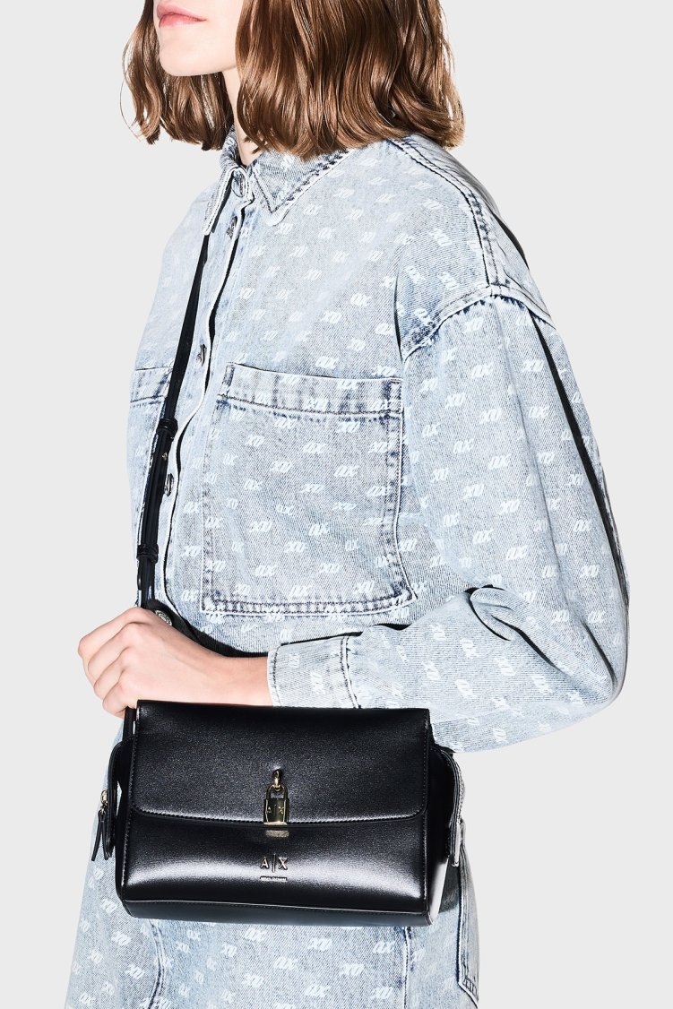 Armani Exchange Kadın Çanta XW003056 AF28605 UC001 Siyah - Armani Exchange (1)