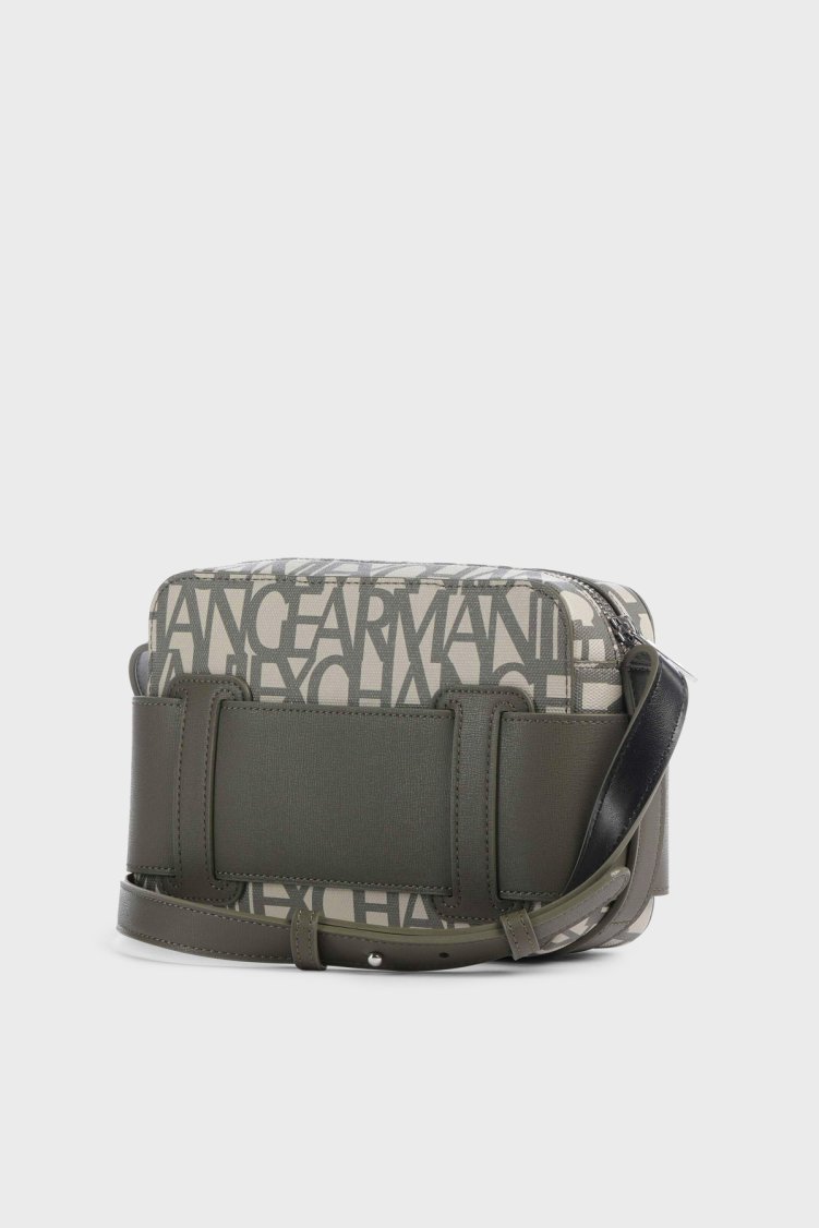 Armani Exchange Logolu Ayarlanabilir Askılı Kadın Çanta 942699 3F742 MZ317 BEJ-HAKİ - Armani Exchange (1)