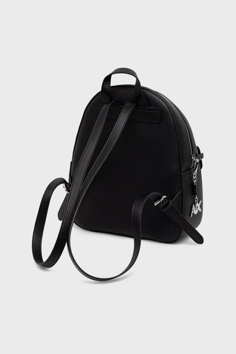 Armani Exchange Logolu Ayarlanabilir Askılı Kadın Sırt Çantası XW003148 AF26569 UC001 Siyah - Armani Exchange (1)