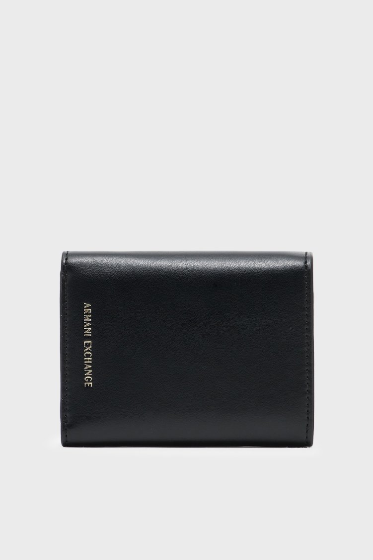 Armani Exchange Logolu Bayan Cüzdan XW001595 AF19892 UC001 SİYAH - Armani Exchange (1)
