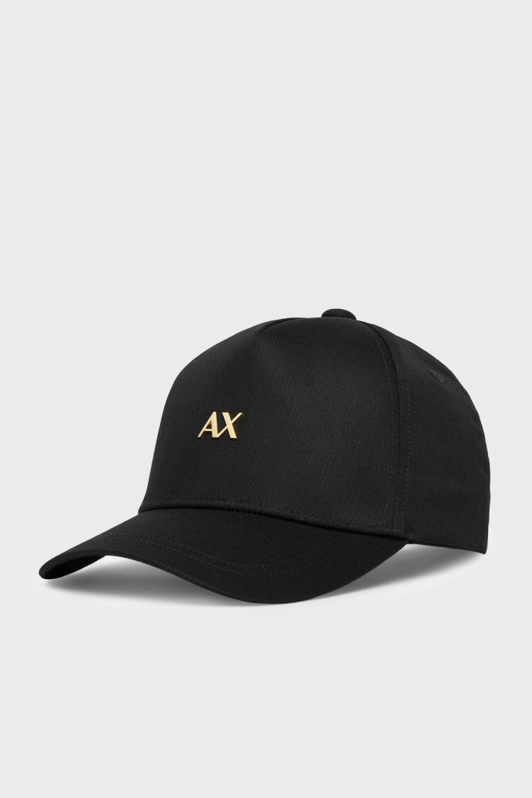 Armani Exchange Logolu Bayan Şapka XW001886 AF15502 UC001 SİYAH - Armani Exchange