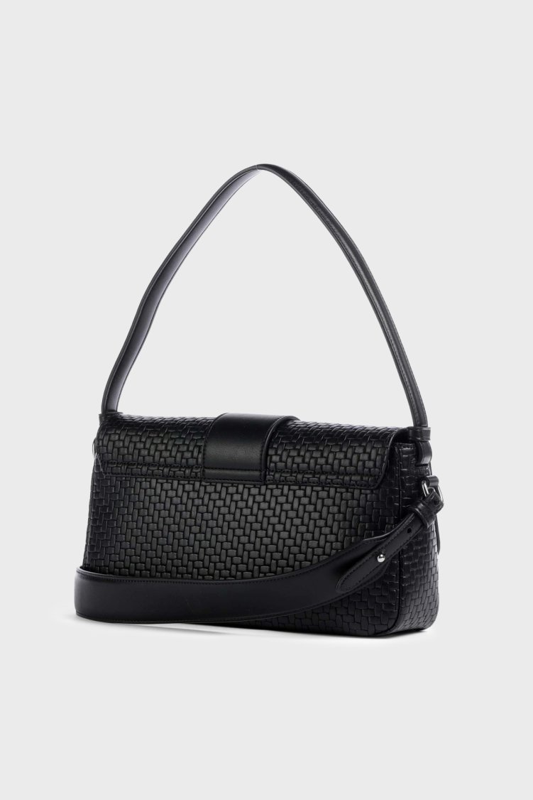 Armani Exchange Logolu Çıkarılabilir Askılı Kadın Çanta XW002592 AF22628 UC001 SİYAH - Armani Exchange (1)