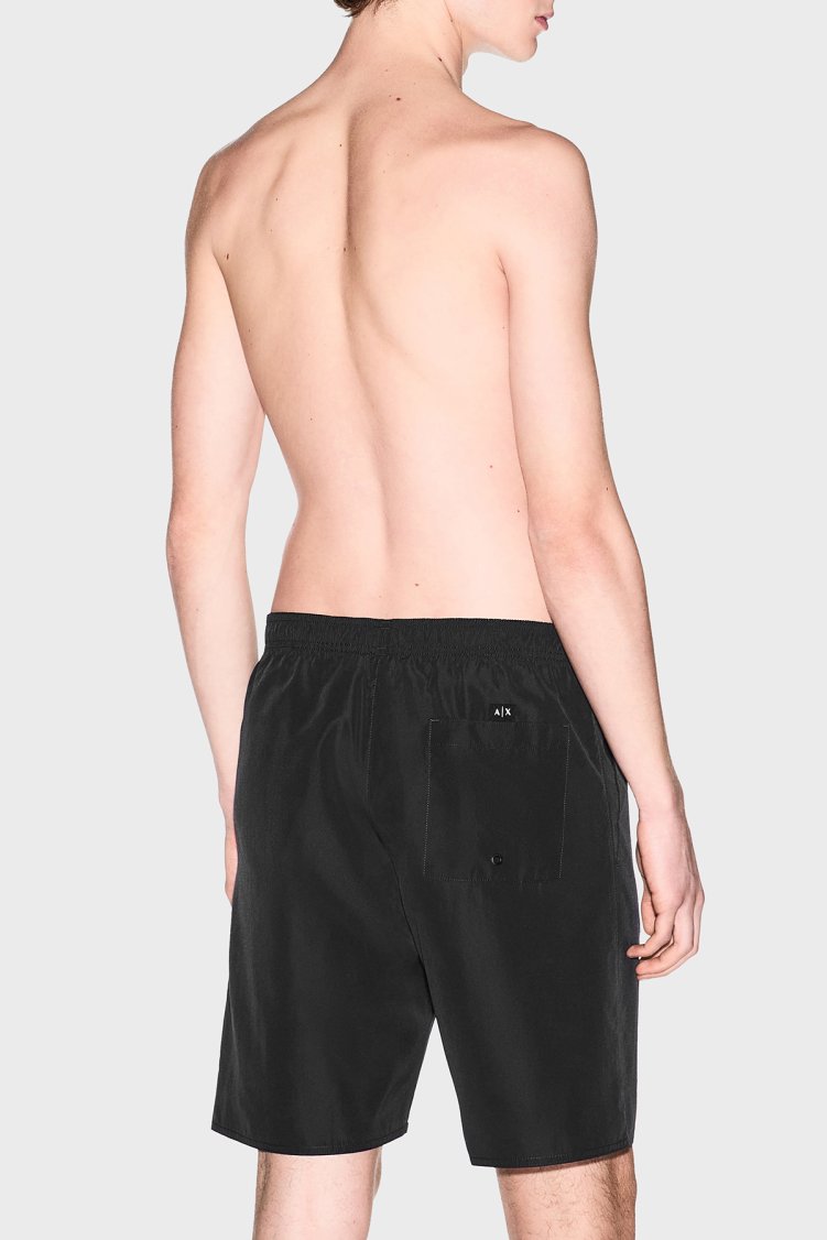 Armani Exchange Logolu Erkek Mayo Short XM000835 AF22573 UC001 SİYAH - Armani Exchange (1)
