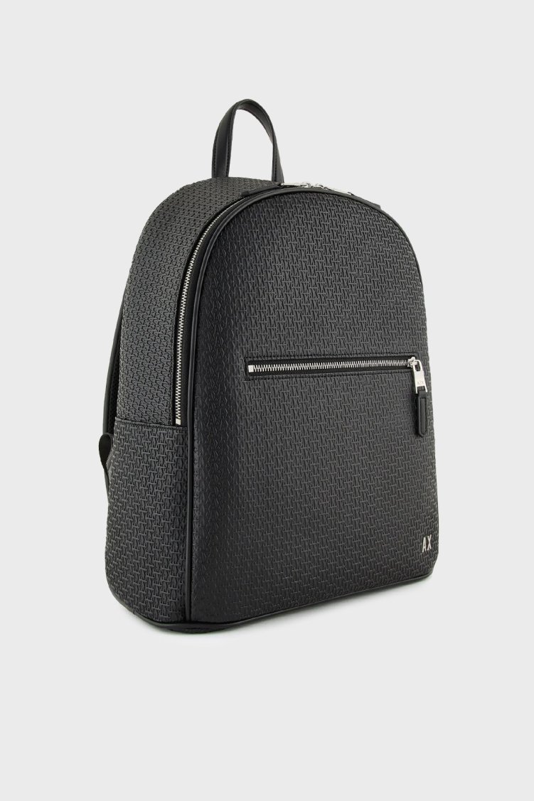 Armani Exchange Logolu Erkek Sırt Çantası XM000156 AF11928 UC001 SİYAH - Armani Exchange (1)
