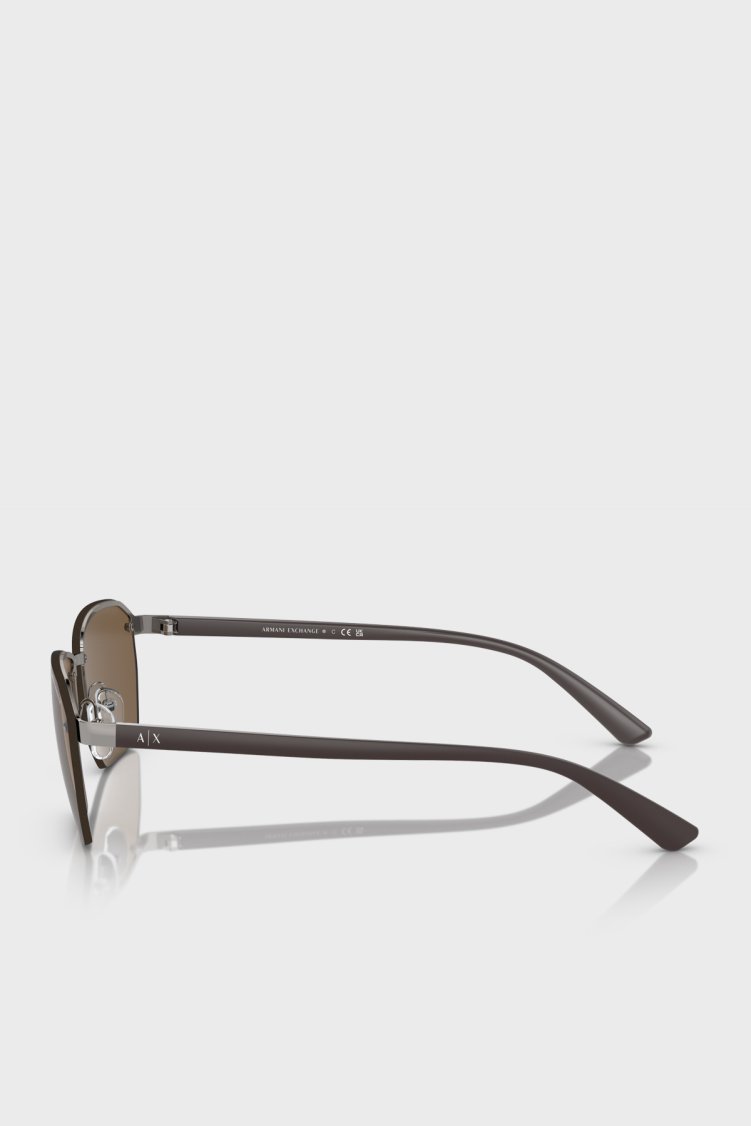 Armani Exchange Logolu Güneş Erkek Gözlük 0AX2048S 608573 59 Gri - Armani Exchange (1)