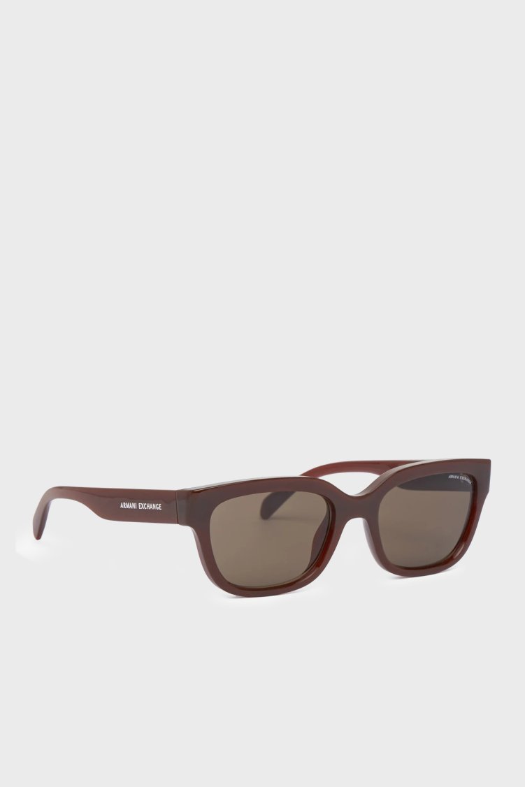 Armani Exchange Logolu Güneş Kadın Gözlük 0AX4155SU 837373 54 Kahve - Armani Exchange