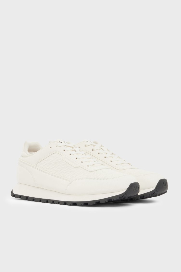 Armani Exchange Logolu Sneaker Erkek Ayakkabı XM003644 AF29408 U0003 Beyaz - Armani Exchange (1)