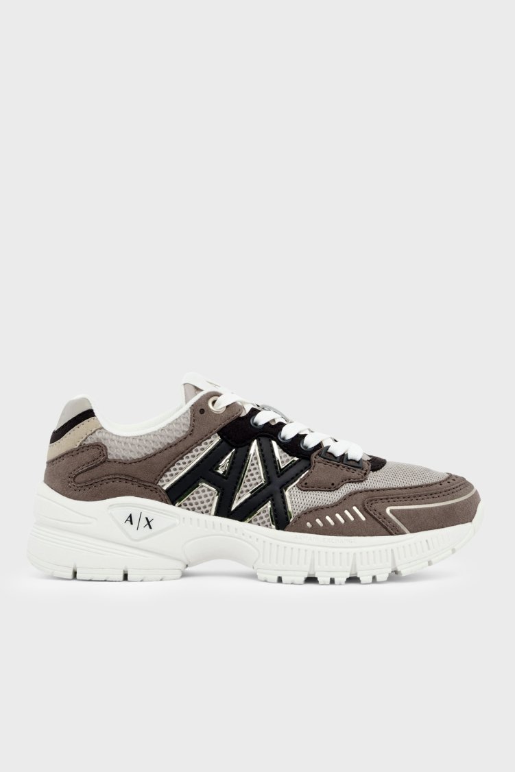 Armani Exchange Logolu Sneaker Kadın Ayakkabı XW002153 AF22757 M6459 Taba-kahve - Armani Exchange