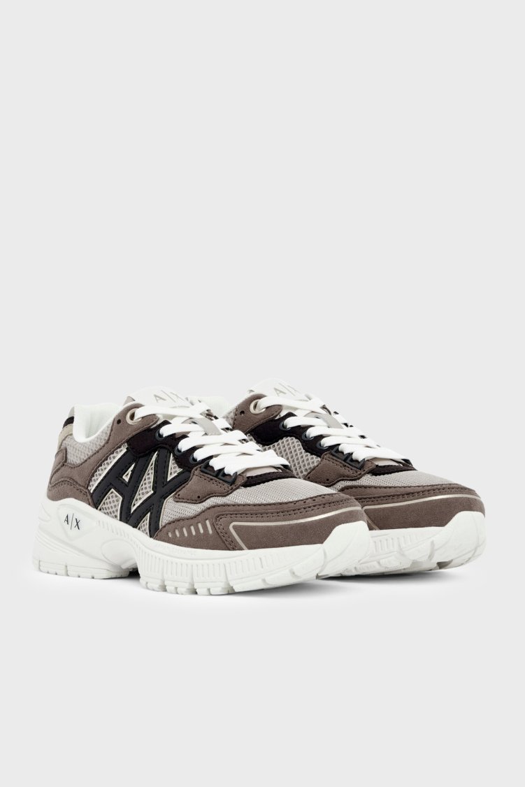 Armani Exchange Logolu Sneaker Kadın Ayakkabı XW002153 AF22757 M6459 Taba-kahve - Armani Exchange (1)