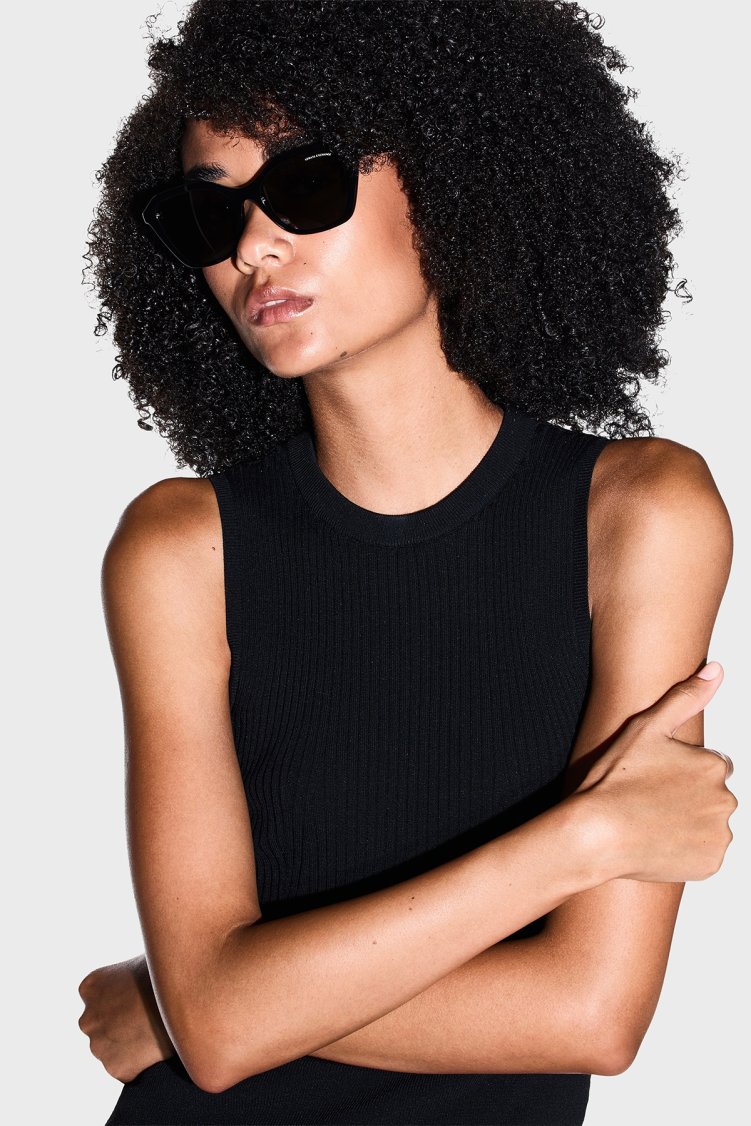 Armani Exchange Oval Güneş Kadın Gözlük 0AX4173SU 815887 56 Siyah - Armani Exchange (1)