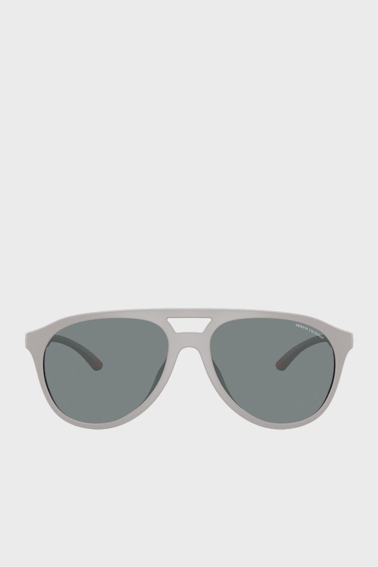 Armani Exchange Pilot Güneş Erkek Gözlük 0AX4156SU 837887 59 Mat Gri-Gri - Armani Exchange (1)