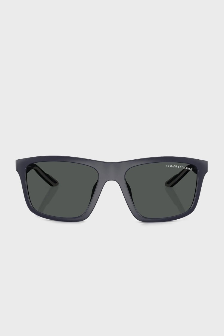 Armani Exchange Polikarbon Güneş Erkek Gözlük 0AX4149SU 610587 56 Mat Koyu Mavi - Armani Exchange