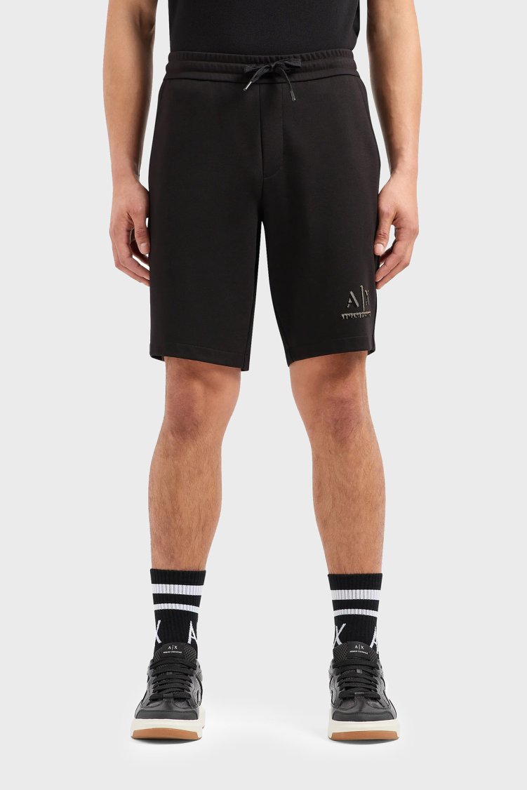 Armani Exchange Regular Fit Cepli Erkek Short 3DZSSA Z9N1Z 1200 SİYAH - Armani Exchange (1)