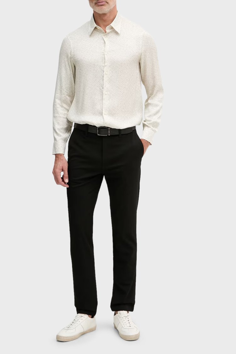 Armani Exchange Regular Fit Normal Bel Erkek Pantolon XM002877 AF25462 UC001 Siyah - Armani Exchange (1)