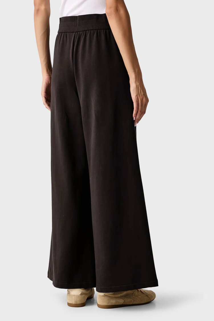 Armani Exchange Relaxed Fit Geniş Paça Kadın Pantolon XW002663 AF25527 U6032 Kahve - Armani Exchange (1)