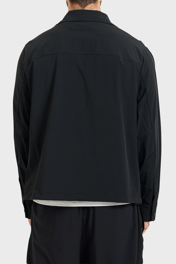Armani Exchange Relaxed Fit Klasik Yaka Düğmeli Erkek Ceket XM002818 AF22572 UC001 SİYAH - Armani Exchange (1)