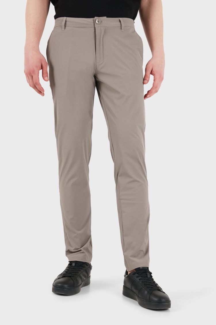 Armani Exchange Slim Fit Normal Bel Erkek Pantolon 8NZP49 ZNYZZU 6107 TOPRAK - Armani Exchange