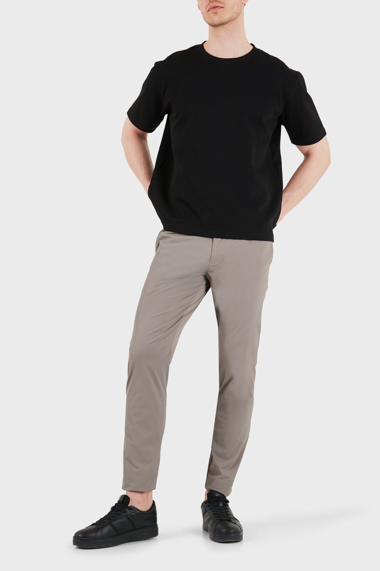 Armani Exchange Slim Fit Normal Bel Erkek Pantolon 8NZP49 ZNYZZU 6107 TOPRAK - Armani Exchange (1)