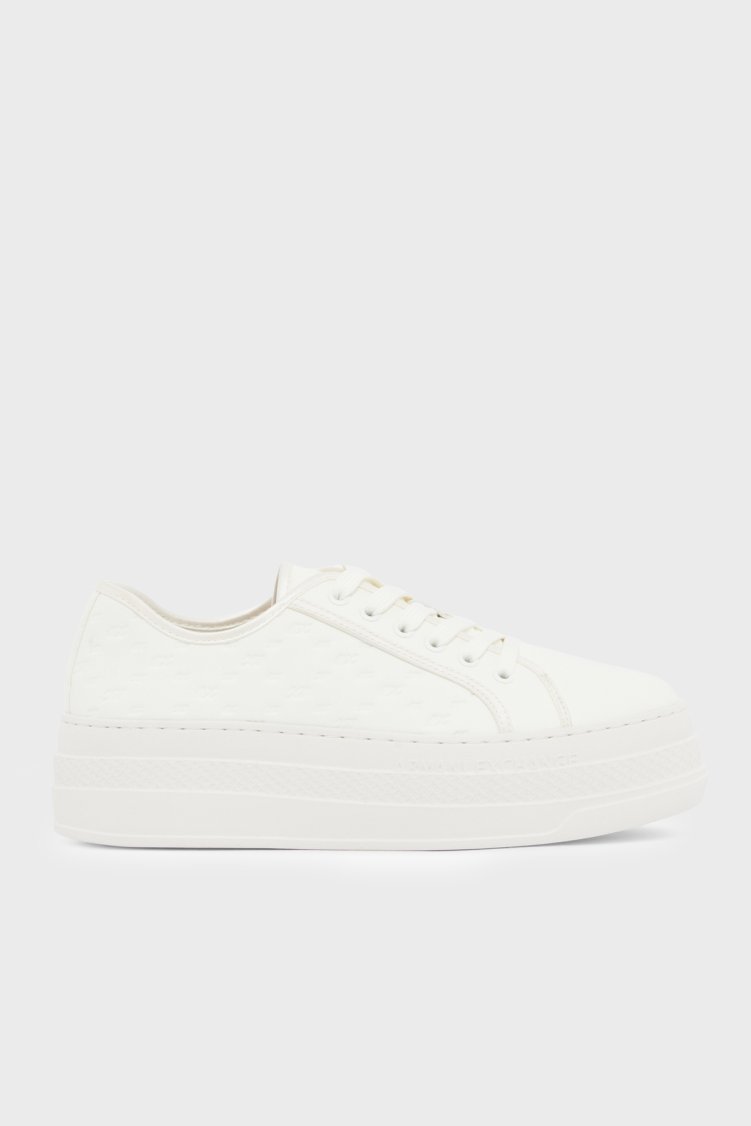 Armani Exchange Sneaker Kadın Ayakkabı XW003070 AF27080 U0011 Beyaz - Armani Exchange